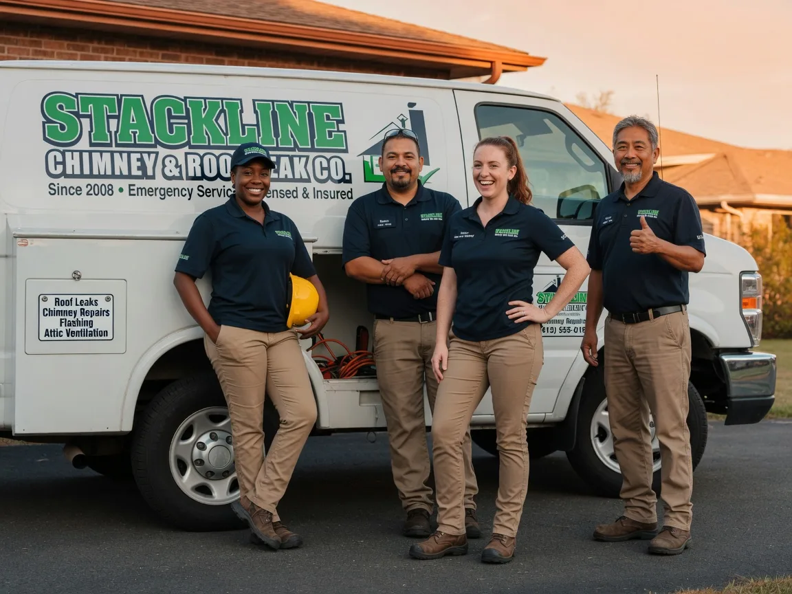 Chimney flashing repair company in Morral, OH